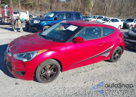 2013 Hyundai Veloster Base W/Gray из США, поврежденный, VIN KMHTC6AD1DU149150